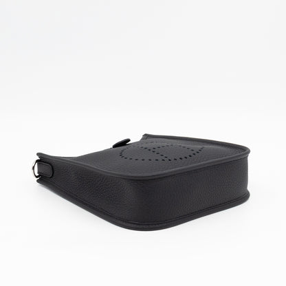 Evelyne 16 Mini Black Leather