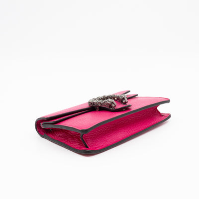 Dionysus Super Mini Pink Leather