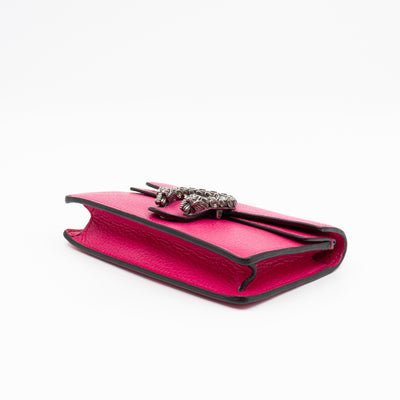 Dionysus Super Mini Pink Leather