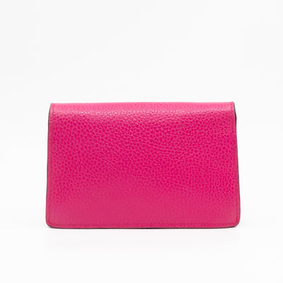 Dionysus Super Mini Pink Leather