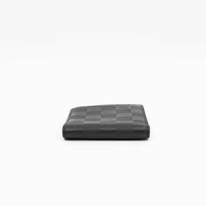 Slender Wallet Black Damier Inifini