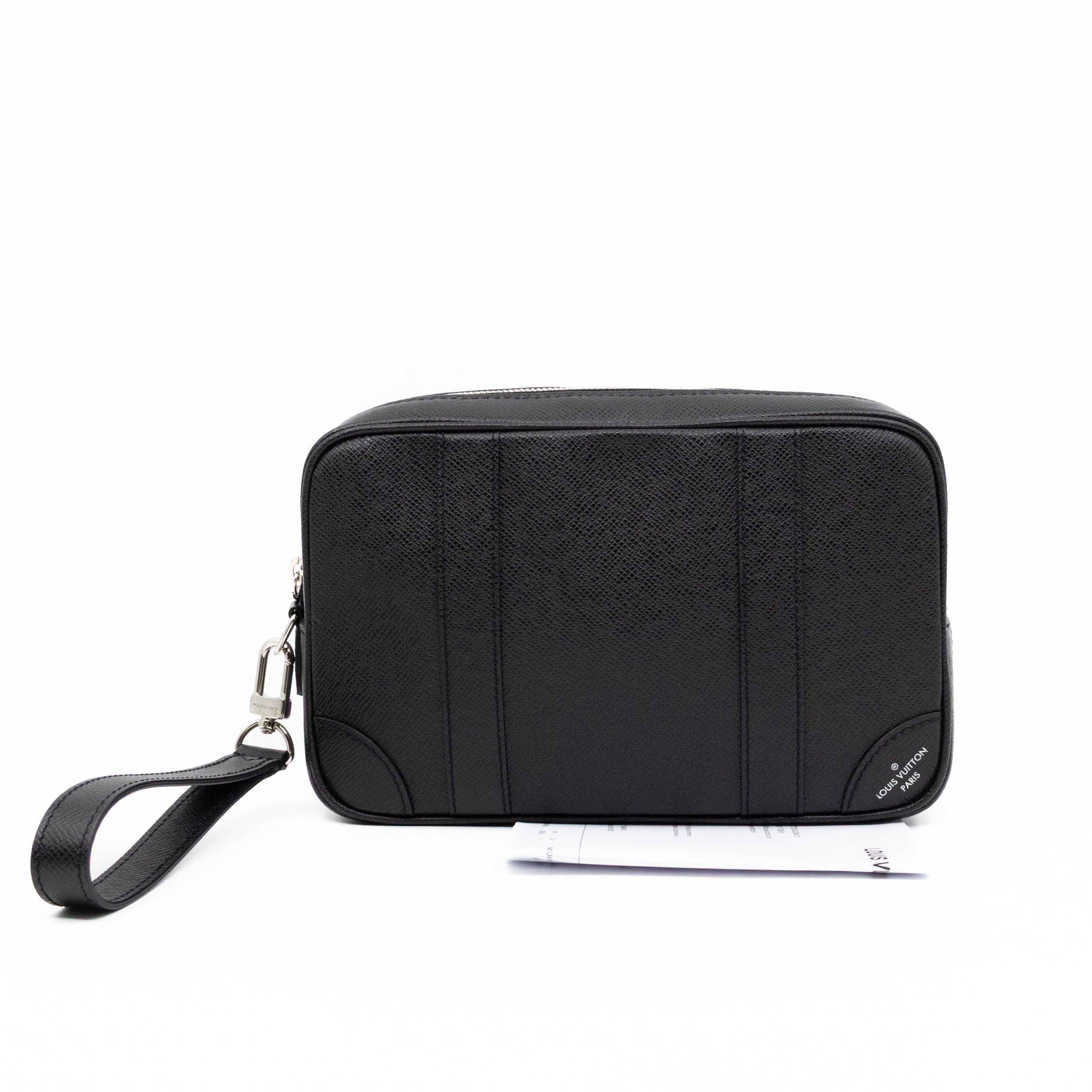 Pochette Kasai Clutch Black Leather
