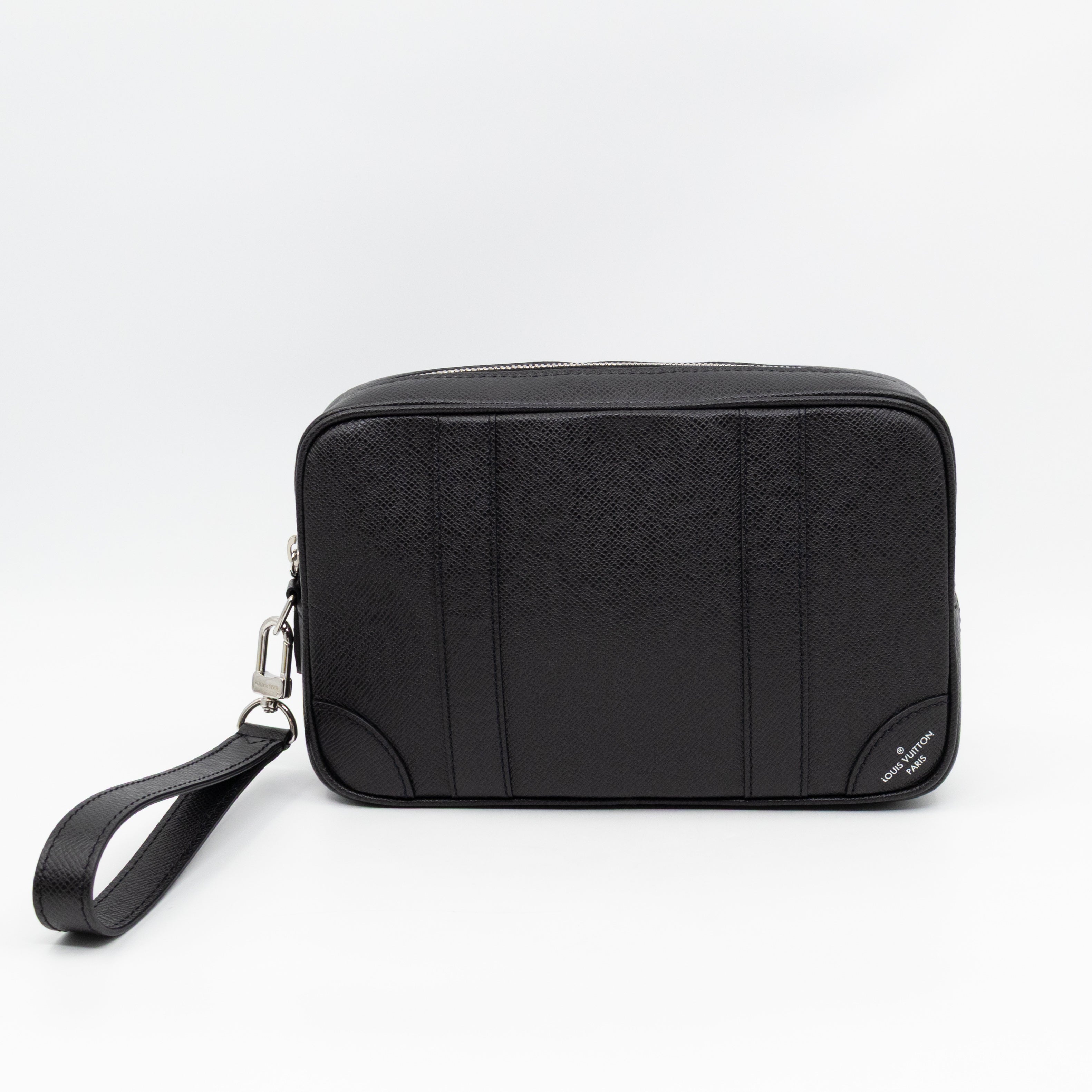Pochette Kasai Clutch Black Leather