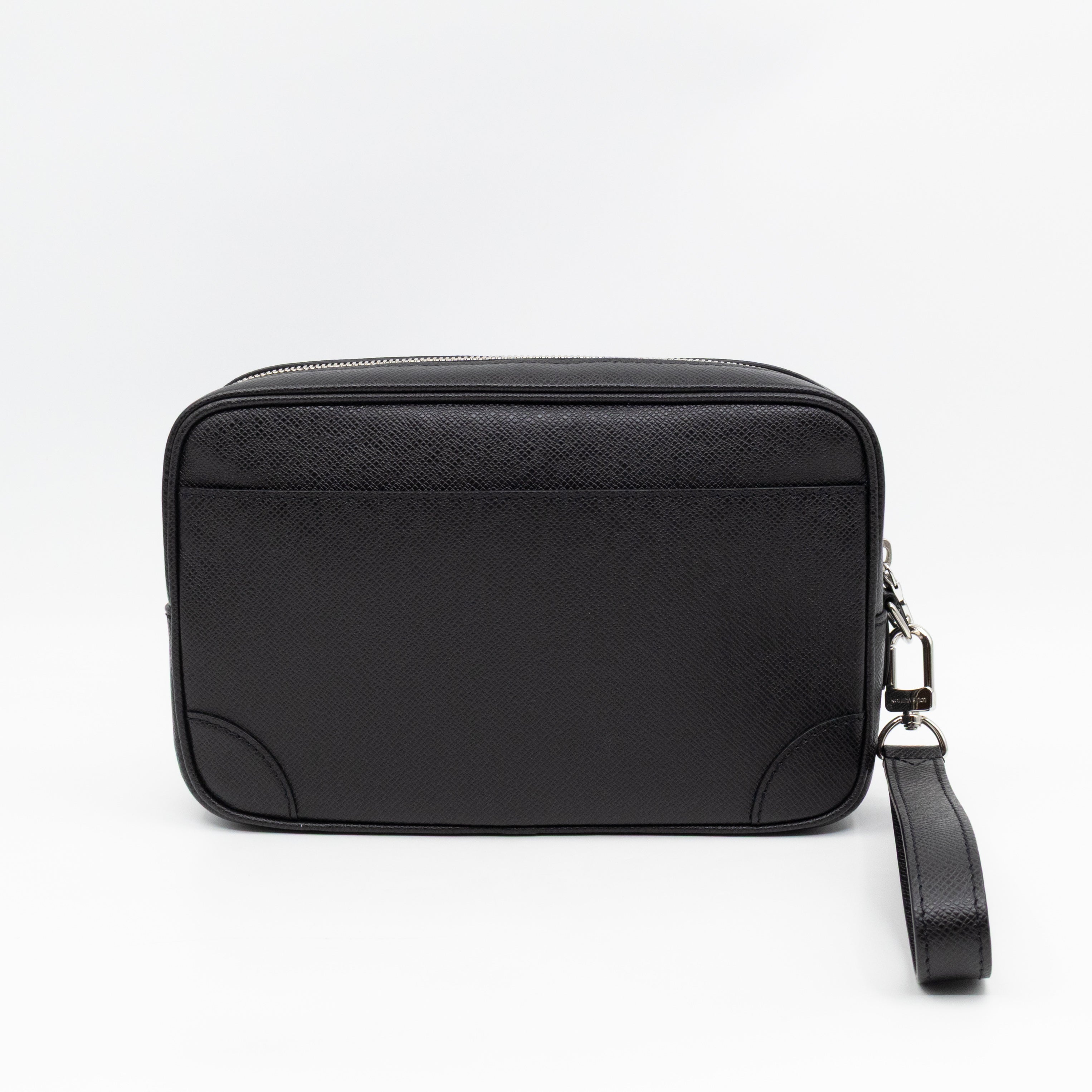 Pochette Kasai Clutch Black Leather