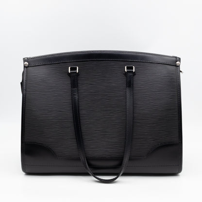 Madeleine GM Black Epi Leather