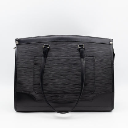 Madeleine GM Black Epi Leather