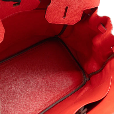 Birkin 35 Rouge Casaque Togo Leather