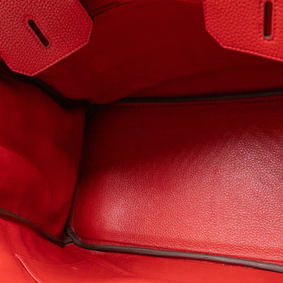 Birkin 35 Rouge Casaque Togo Leather