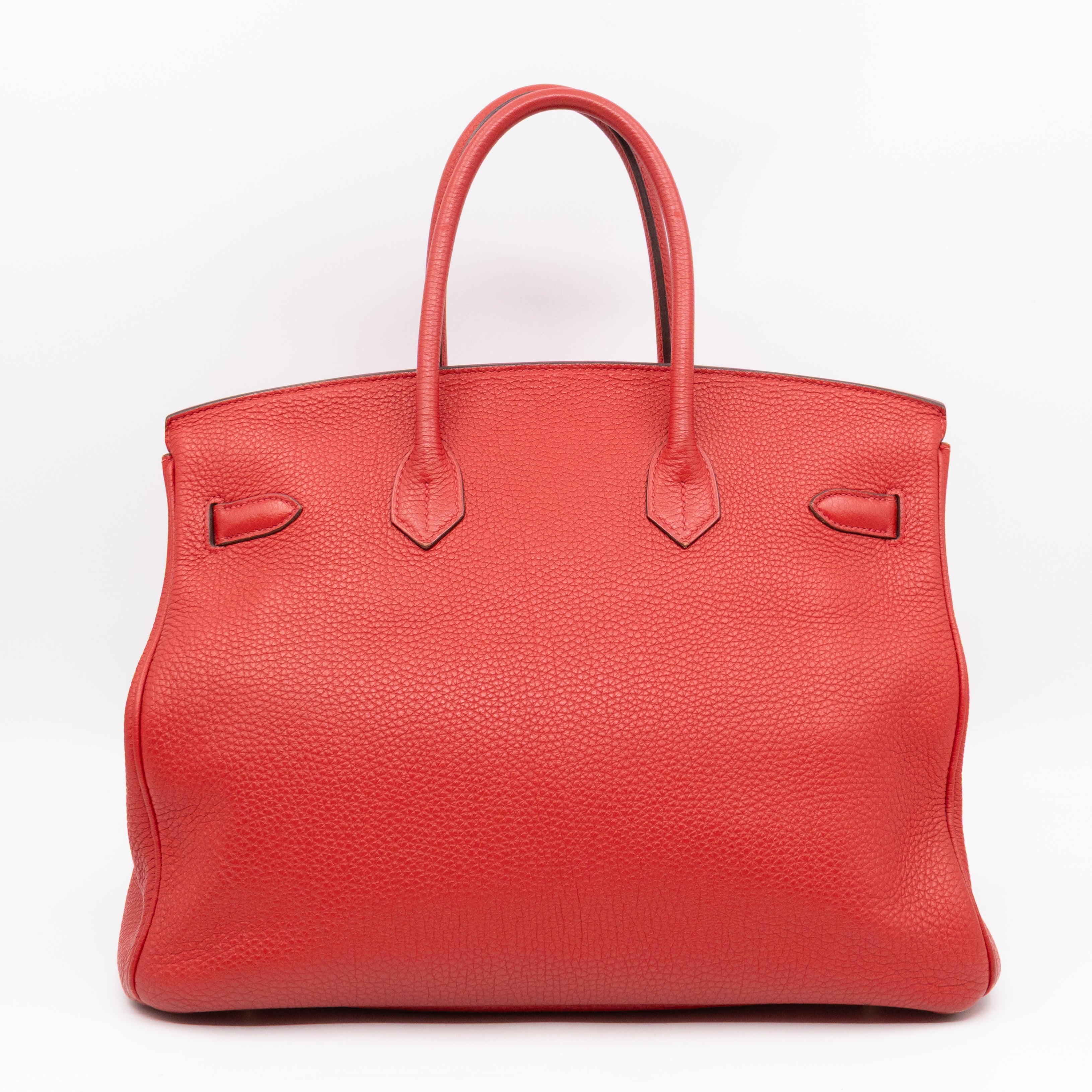Birkin 35 Rouge Casaque Togo Leather
