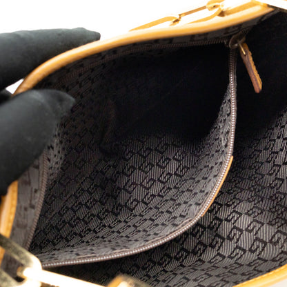 Jackie Chain Bag Beige Suede Leather