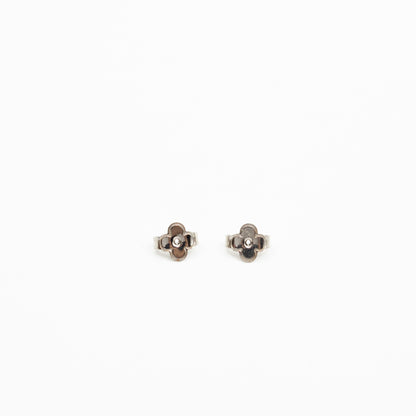 Iconic Crystal Earrings Silver