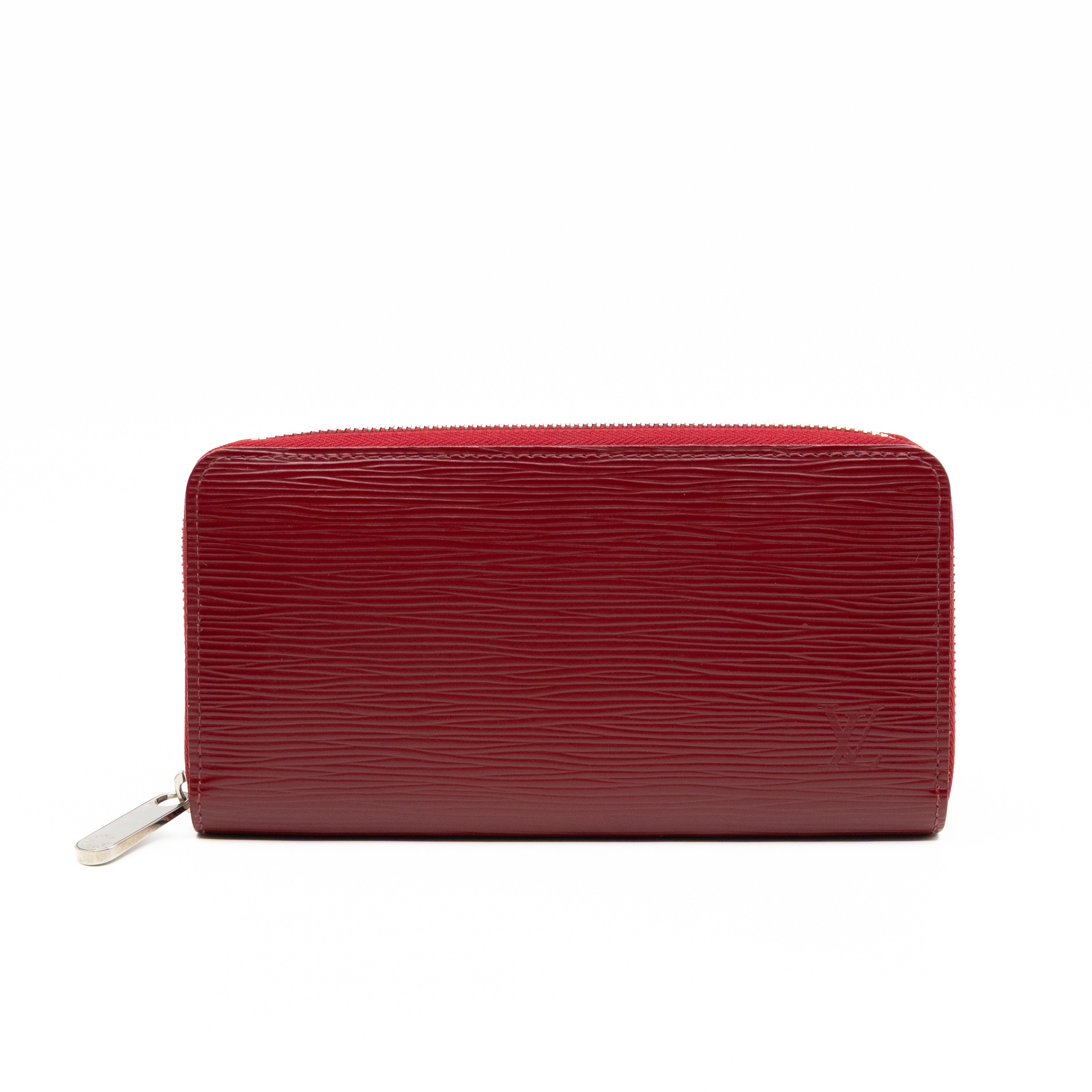 Zippy Wallet Fuchsia Epi Leather