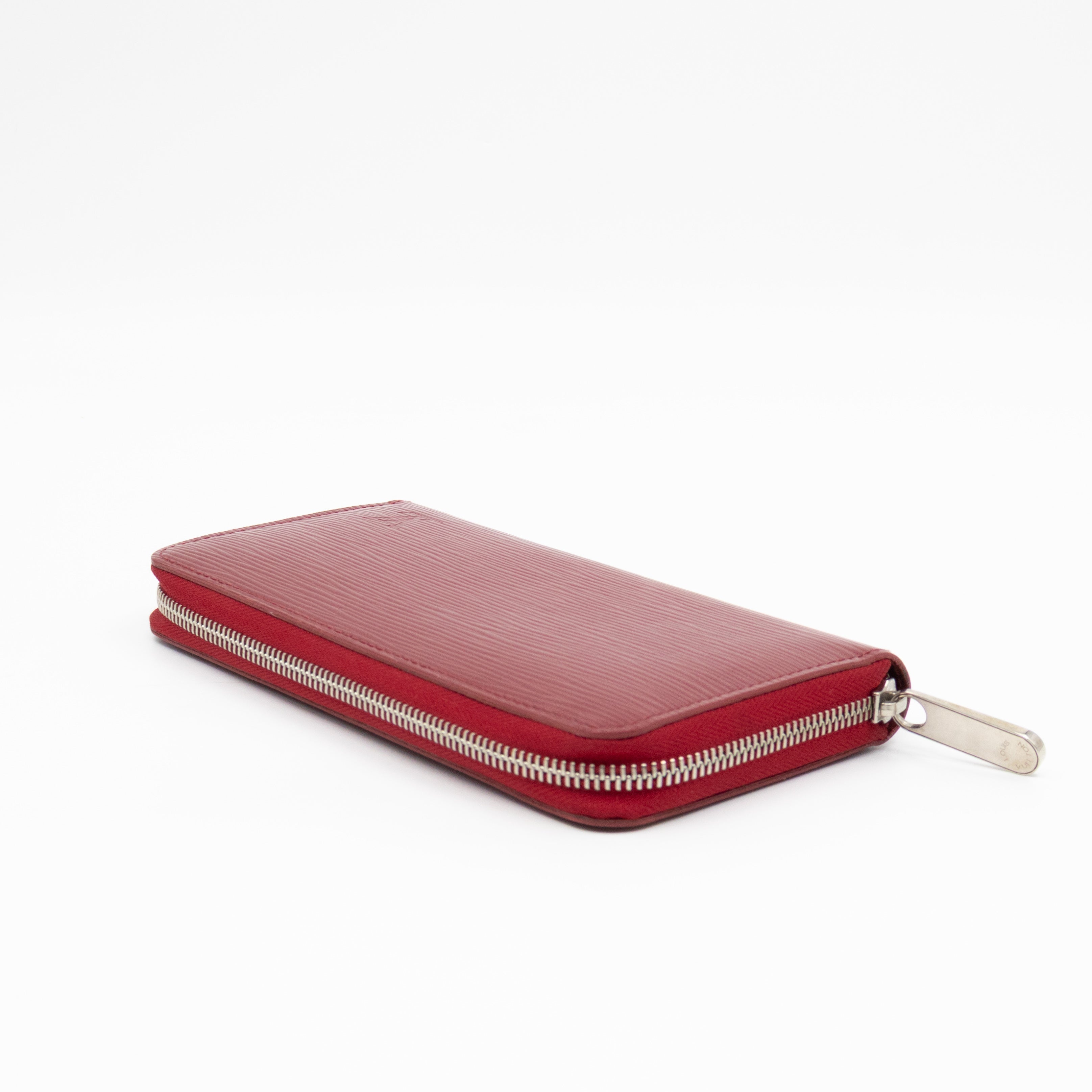 Zippy Wallet Fuchsia Epi Leather