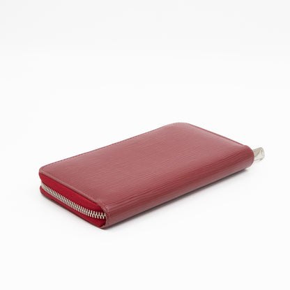 Zippy Wallet Fuchsia Epi Leather