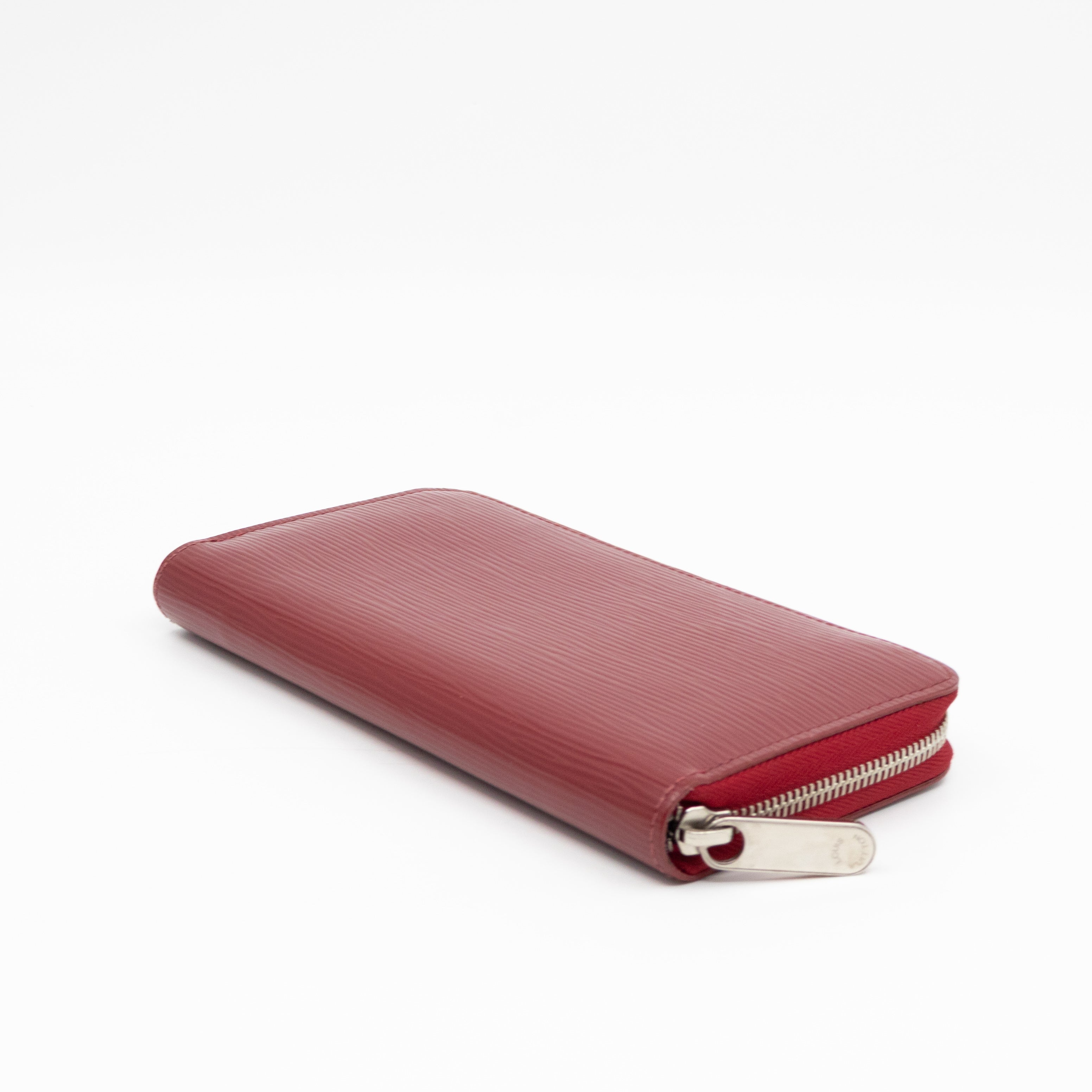 Zippy Wallet Fuchsia Epi Leather