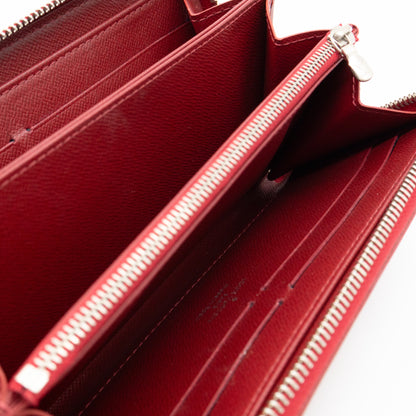 Zippy Wallet Fuchsia Epi Leather