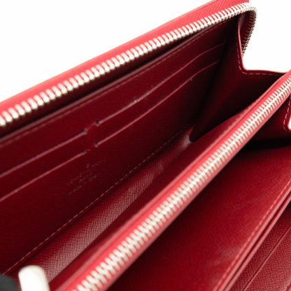 Zippy Wallet Fuchsia Epi Leather