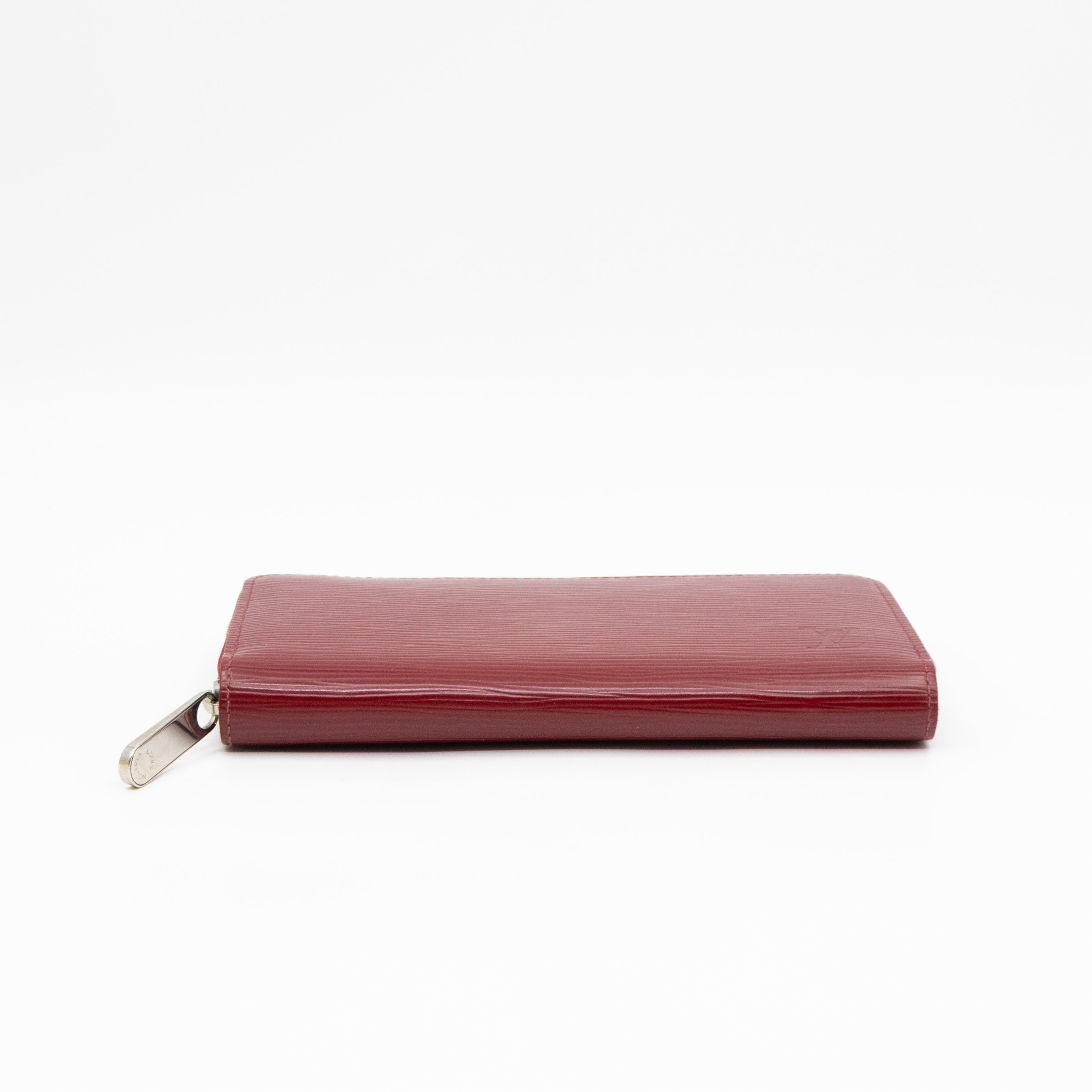 Zippy Wallet Fuchsia Epi Leather