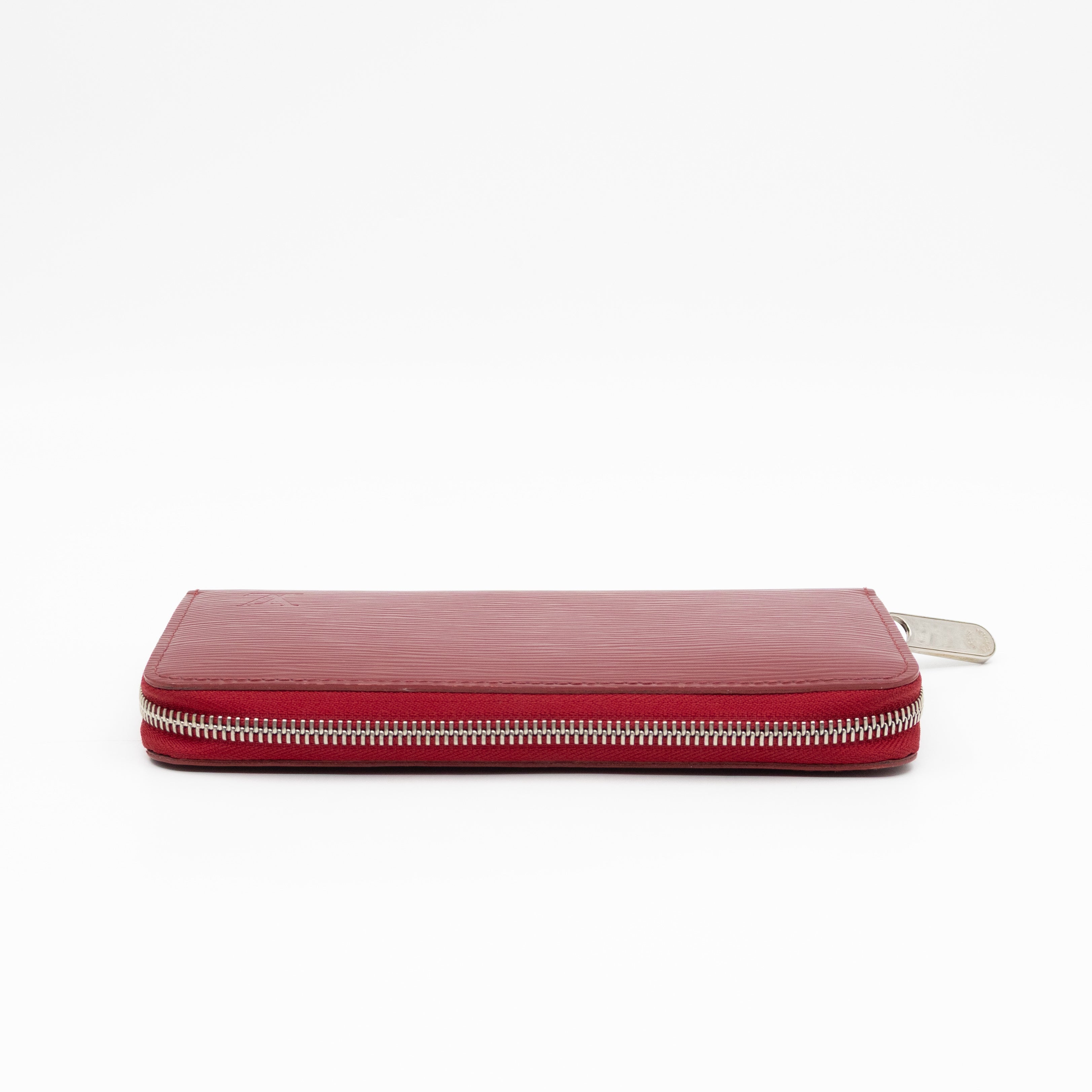 Zippy Wallet Fuchsia Epi Leather