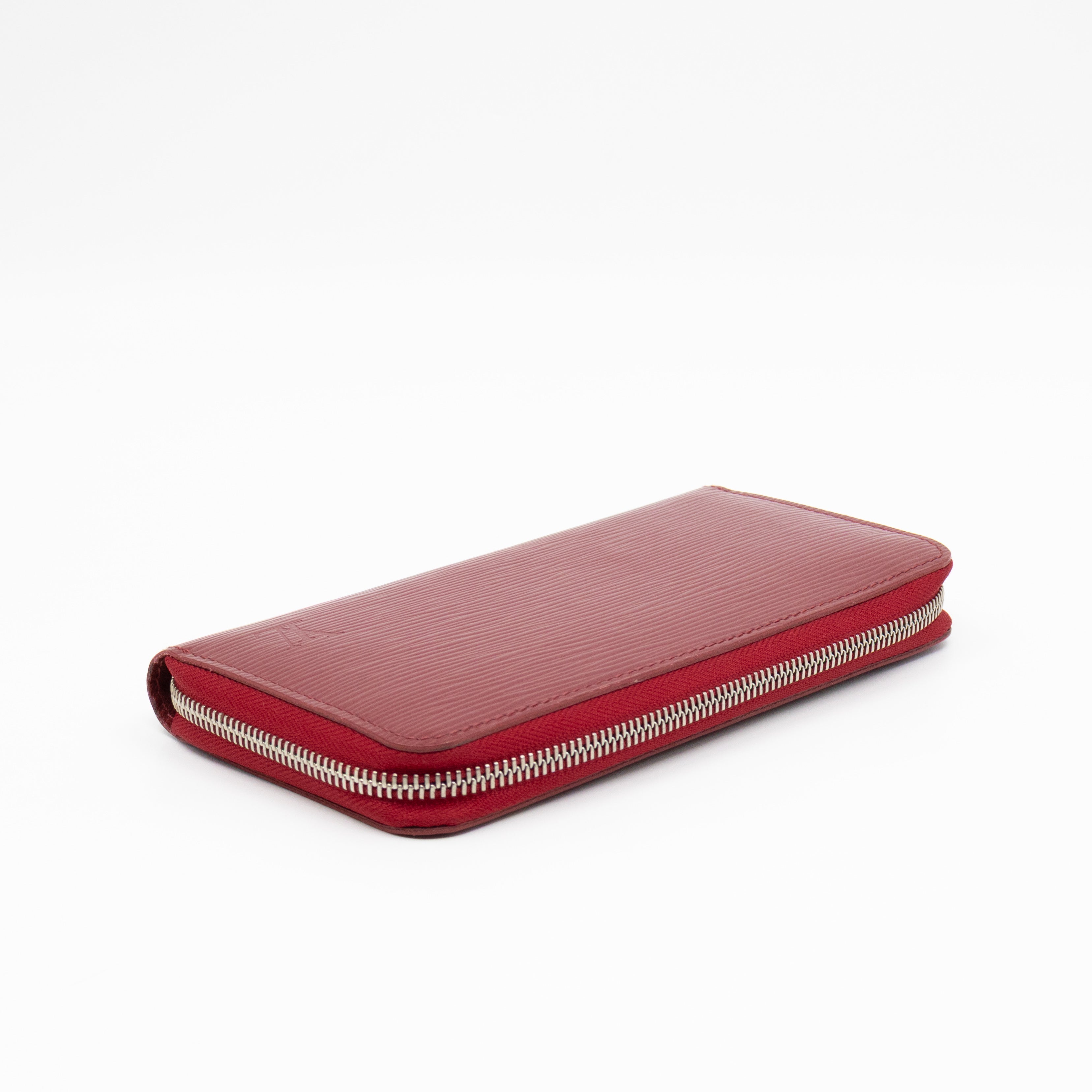 Zippy Wallet Fuchsia Epi Leather