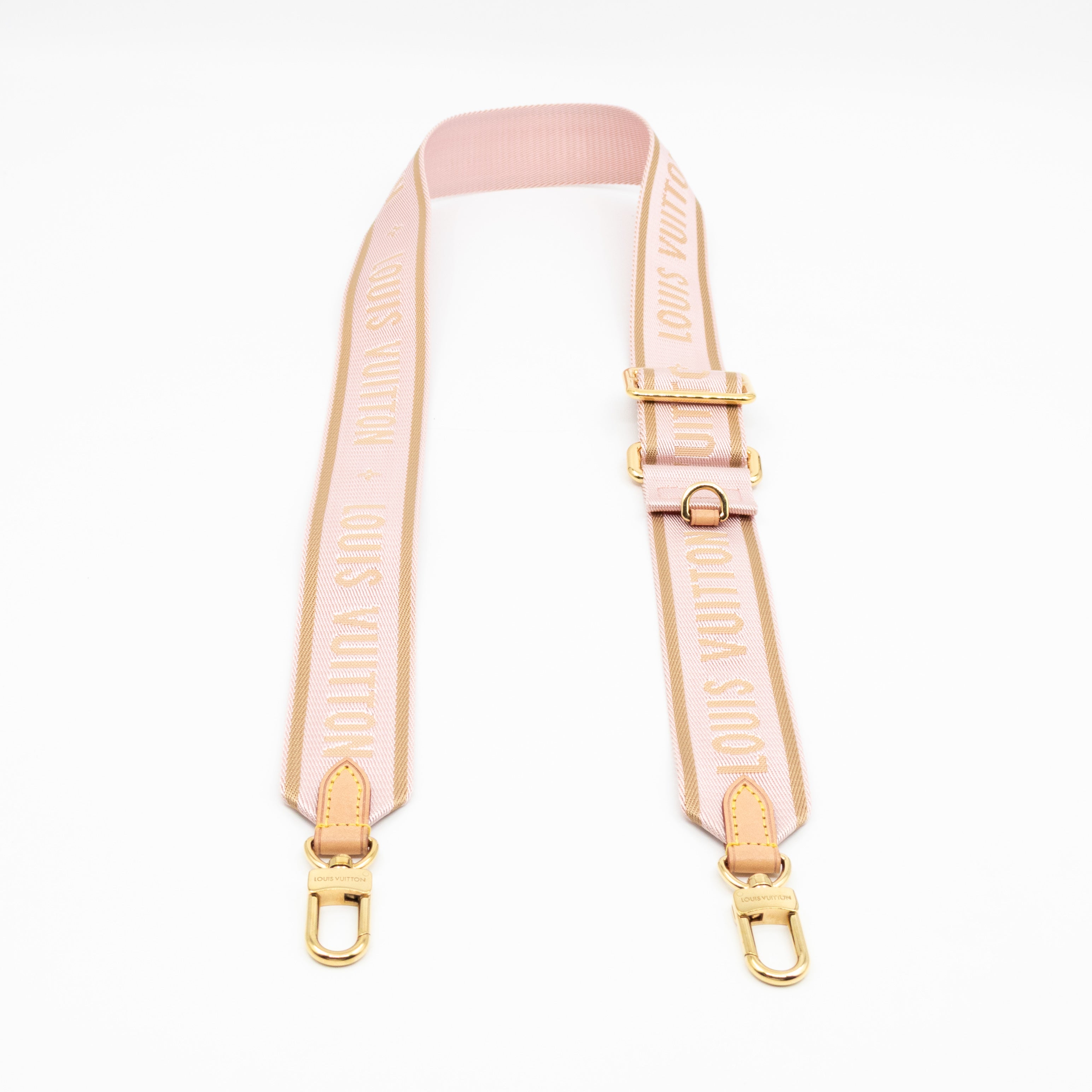 Bandoulière Shoulder Strap Pink Nylon