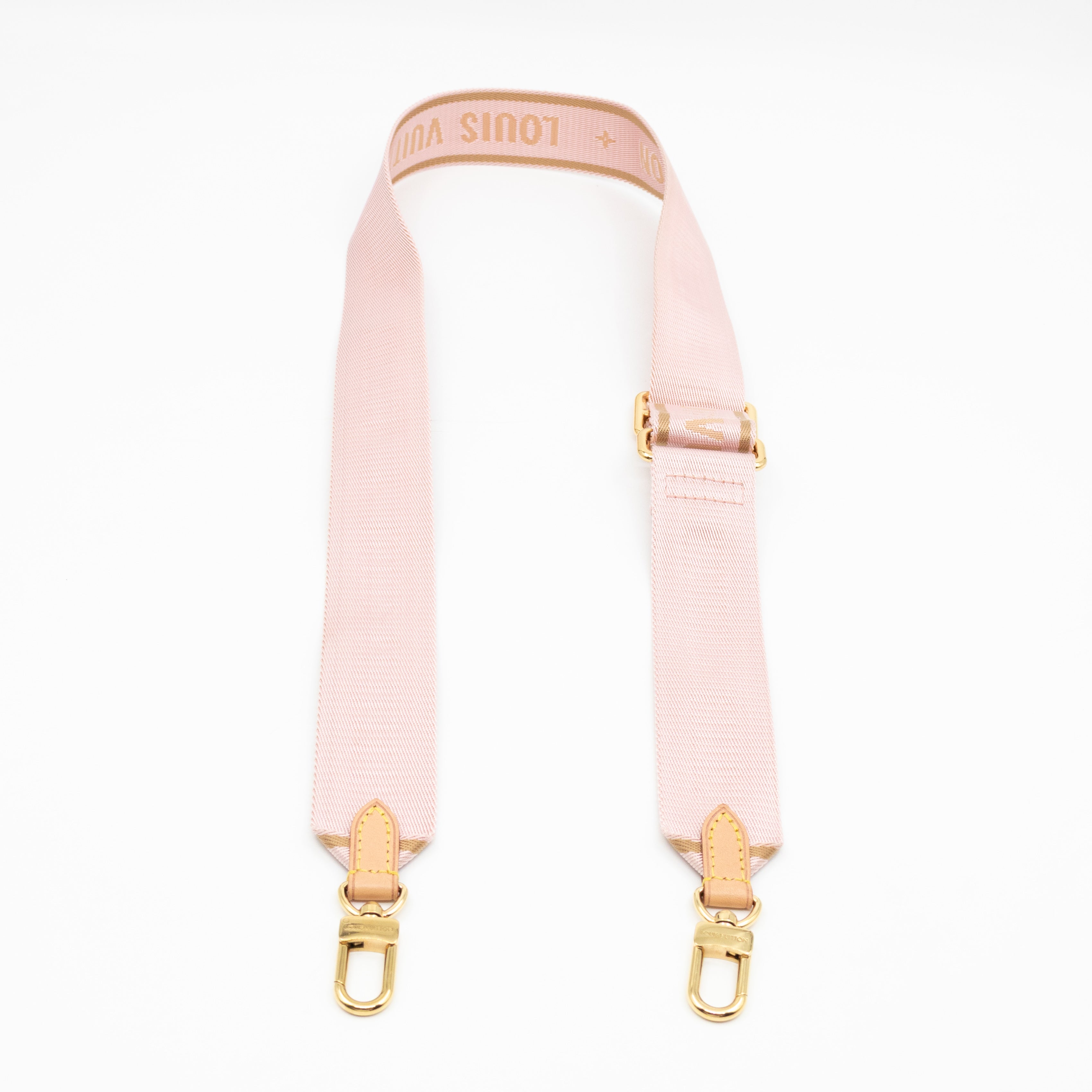 Bandoulière Shoulder Strap Pink Nylon