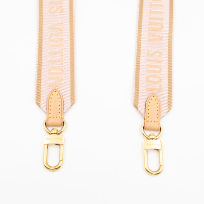 Bandoulière Shoulder Strap Pink Nylon