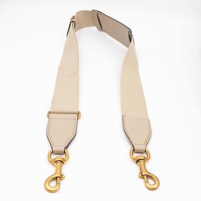 Savoy Medium Duffle Bag GG Supreme Beige Leather