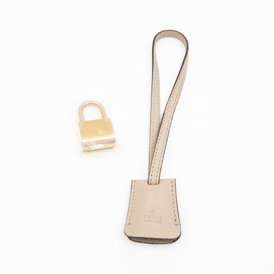 Savoy Medium Duffle Bag GG Supreme Beige Leather