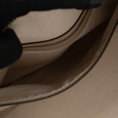 Savoy Medium Duffle Bag GG Supreme Beige Leather