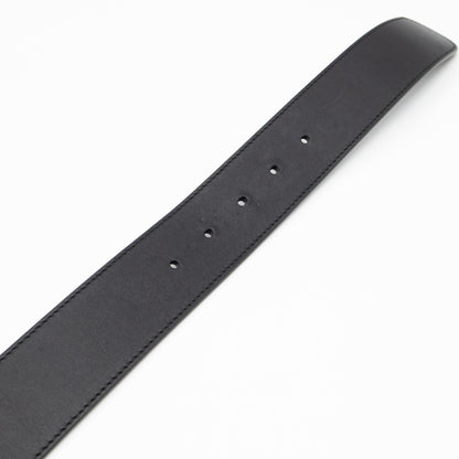 GG Marmont Wide Black Leather Belt 90/36