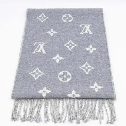 All About Monogram Scarf Gris Clair