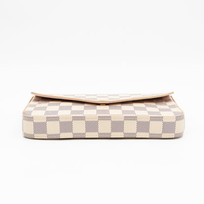 Pochette Felicie Damier Azur