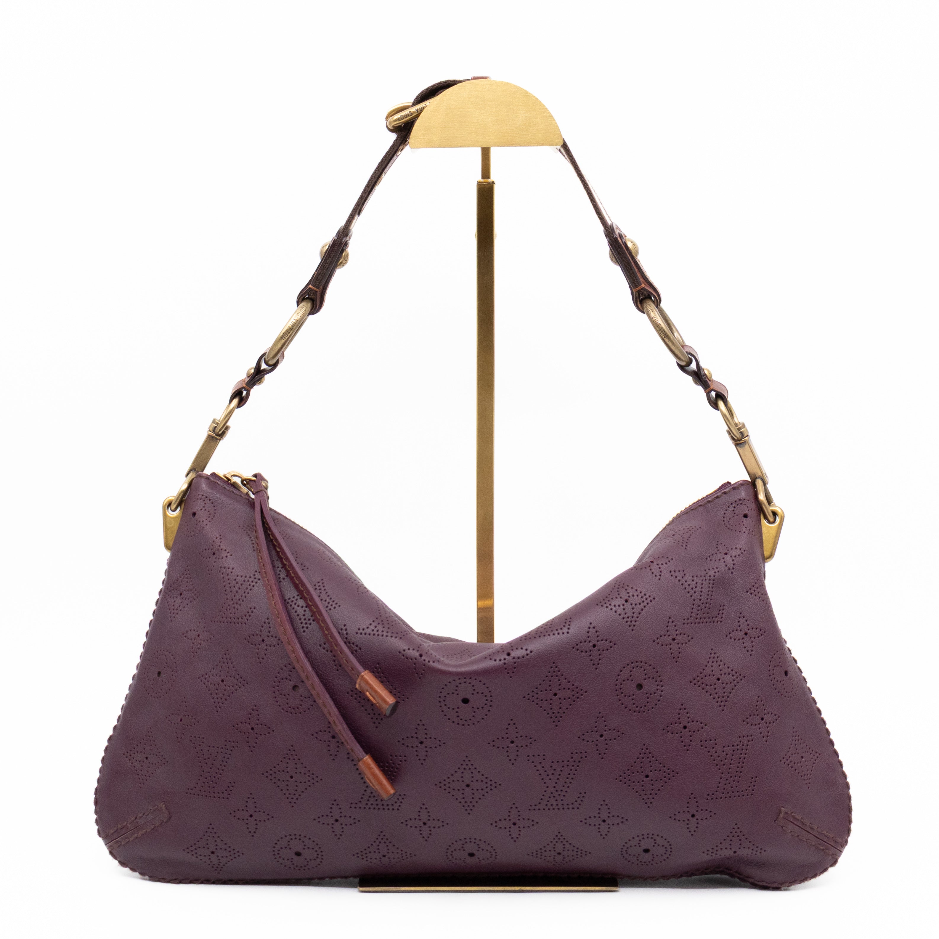 Pochette Onatah Mahina Leather Aubergine