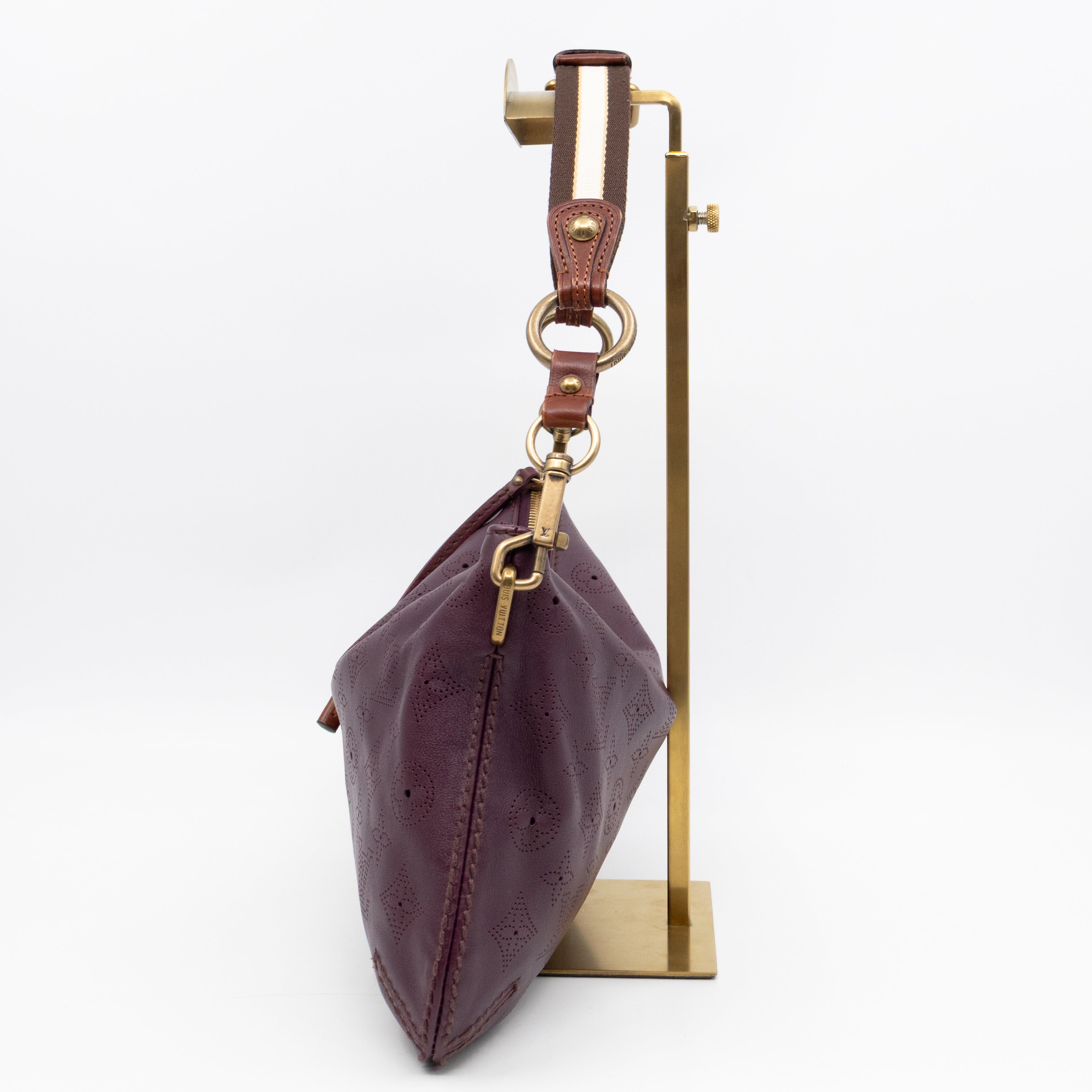 Pochette Onatah Mahina Leather Aubergine