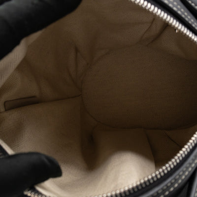 Large Elephant Bag Black Leather