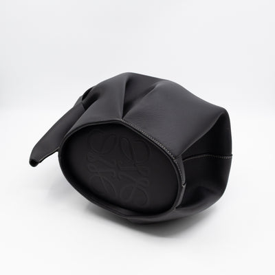 Large Elephant Bag Black Leather