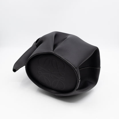 Large Elephant Bag Black Leather