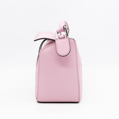 Puzzle Small Bag Pastel Pink Leather