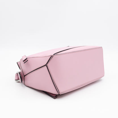 Puzzle Small Bag Pastel Pink Leather