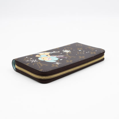 Zippy Wallet Snow Show Monogram