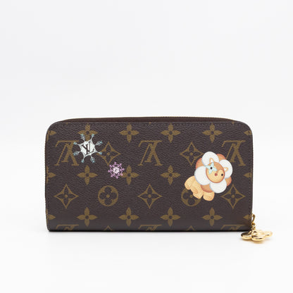 Zippy Wallet Snow Show Monogram