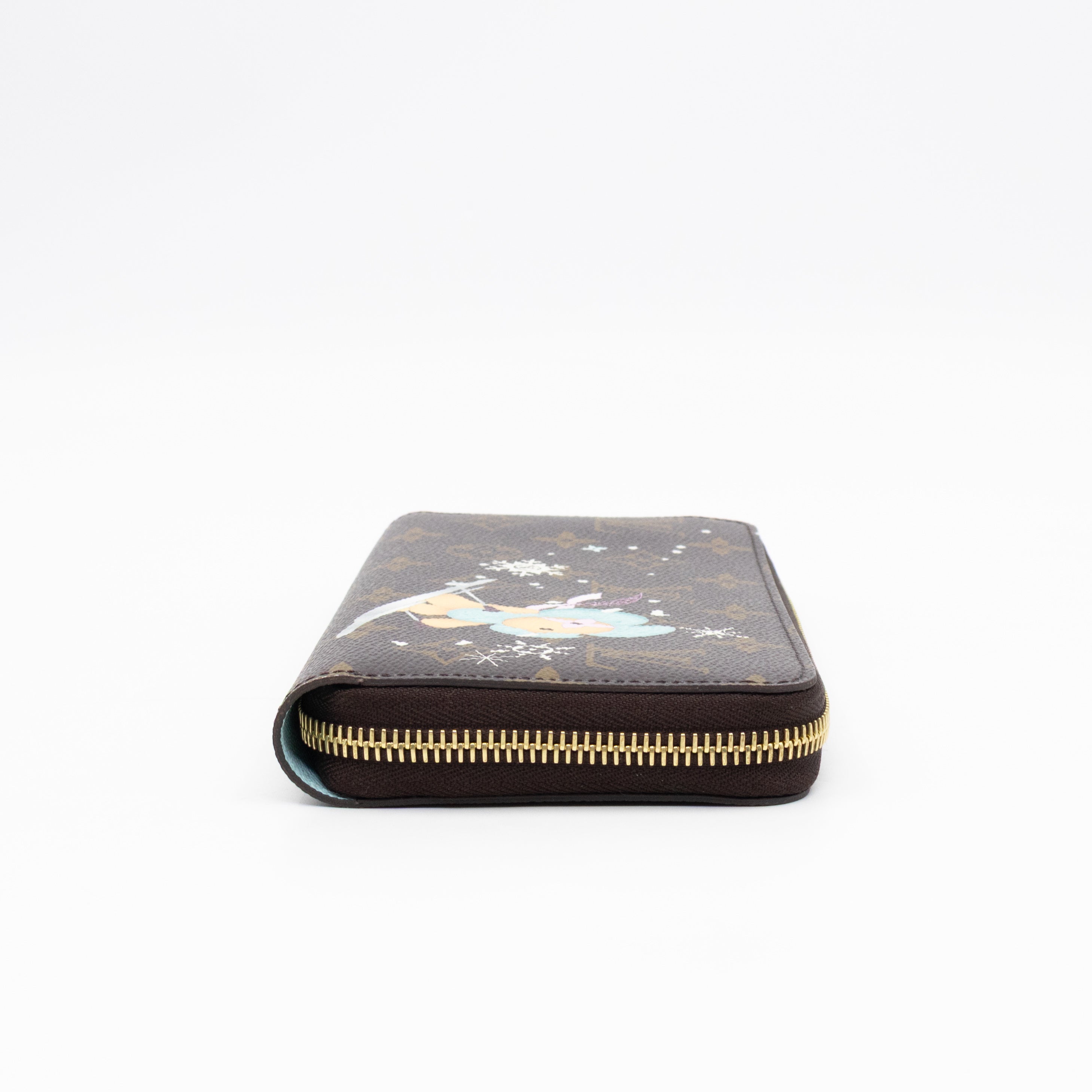 Zippy Wallet Snow Show Monogram