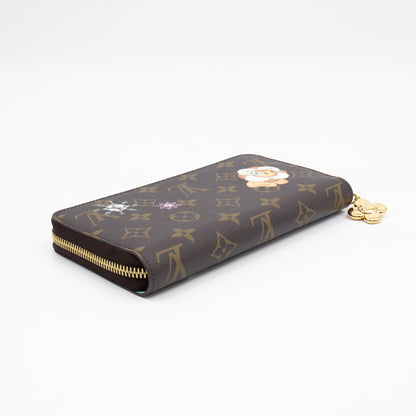 Zippy Wallet Snow Show Monogram