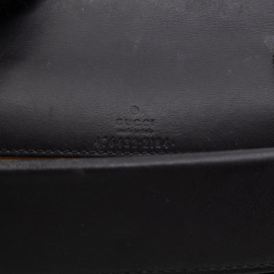 Dionysus Super Mini Black Suede Leather