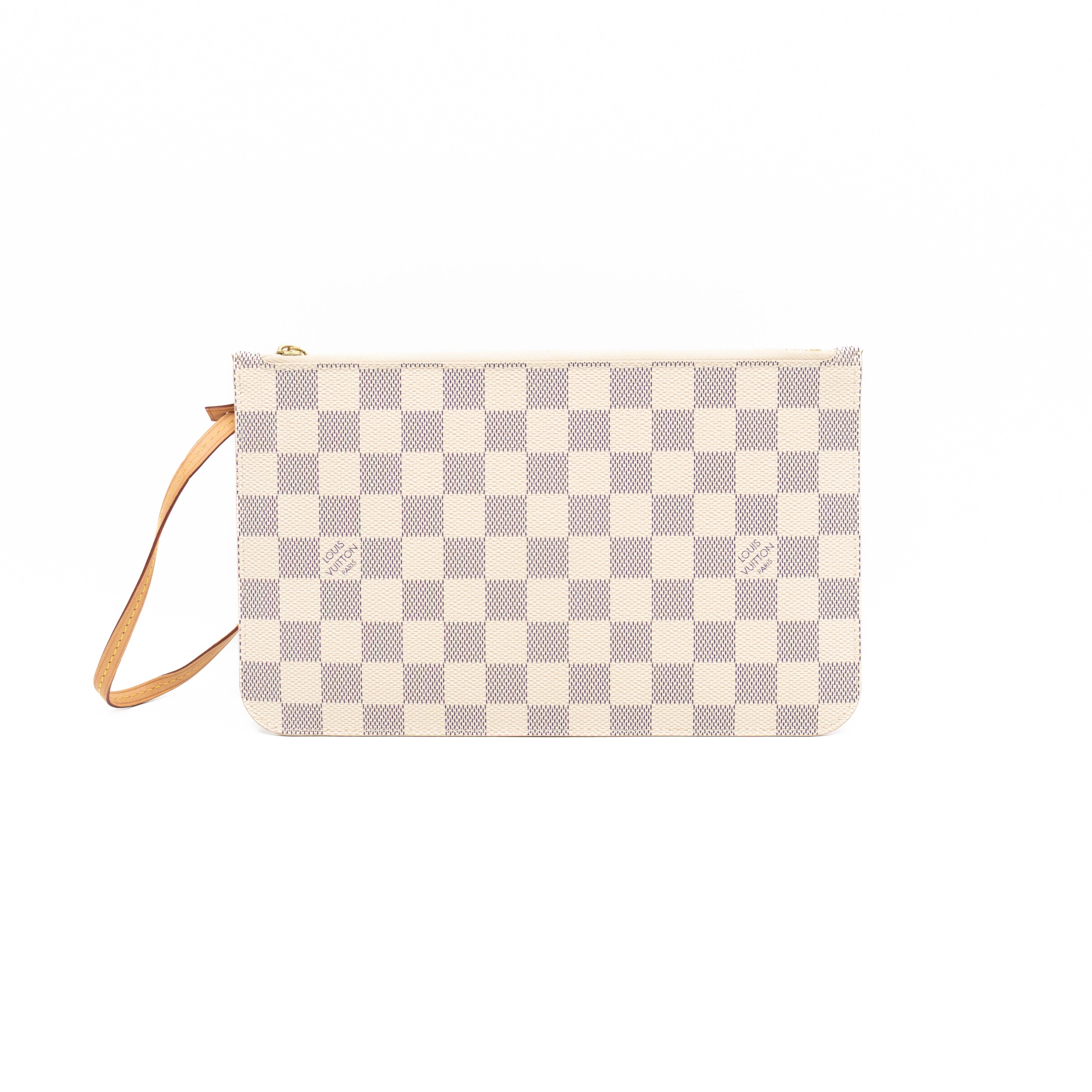 Neverfull Pochette Damier Azur