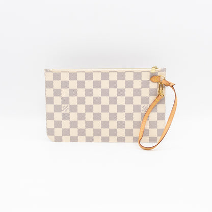 Neverfull Pochette Damier Azur