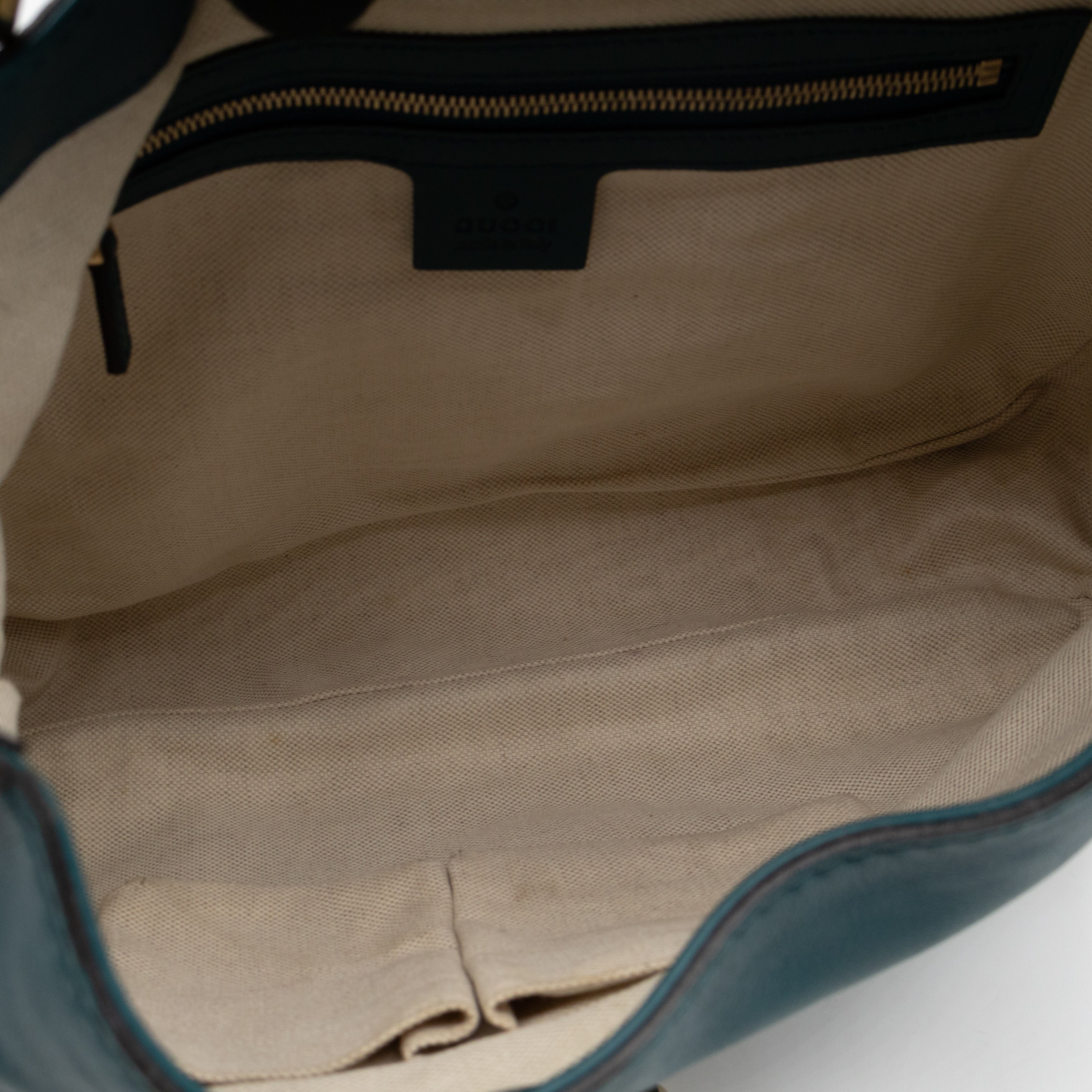 Jackie Medium Hobo Bag Turquoise Leather