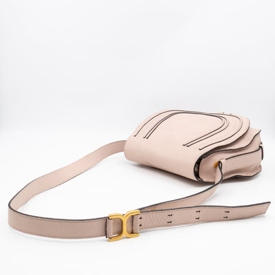 Marcie Medium Crossbody Bag Rose Dust Leather