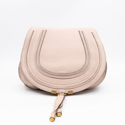 Marcie Medium Crossbody Bag Rose Dust Leather